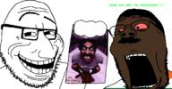 2soyjaks ai_generated flag:india glasses greentext hair holding_object india meta:tagme microsoft moustache open_mouth pajeet poop poopjeet shitskin shocked smile subvariant:smugtroll text trollface variant:gapejak variant:smugjak // 1488x777 // 106.7KB