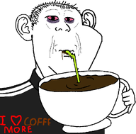 coffee cup drinking drinking_straw ear eyebags holding_object i_heart kuz merge mug soyjak subvariant:impdrink variant:carterjak variant:impish_soyak_ears variant:kuzjak // 1053x1035 // 41.7KB