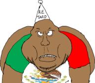 biting_lip brown_skin butt clothes fat flag flag:mexico goofy hat mexico nose party_hat retard satoko_houjou(namefag) stubble subvariant:meximutt_front variant:meximutt white_teeth // 1208x1059 // 216.5KB
