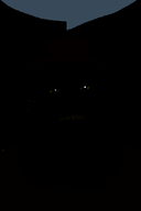 barely_visible darkness eyes jimbo_(namefag) meta:namefags niko_(oneshot) oneshot open_mouth speech_bubble teeth vantablack vantablack_skin variant:alicia // 590x884 // 3.6KB