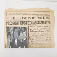 assassination bill_clinton blue_skin flag:united_states inauguration meta:THE_SEQUEL_TO_EPSTREVOR'S_INAUGURATION meta:namefags microphone news newspaper president quote smile stench tentacle trend:slopjak trevor_(user) variant:disgusting_trevorcreature wrinkles yellow_sclera // 3000x3000 // 8.3MB