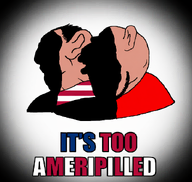 amerimutt flag:united_states mutt mutt_lips red_shirt series:its_based_and_christpilled subvariant:chudjak_amerimutt subvariant:impish_amerimutt variant:chudjak variant:impish_soyak_ears // 800x760 // 573.0KB