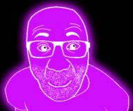 arm clothes glasses glowing purple_skin smile soyjak stubble thrembo trend:glowie tshirt variant:el_perro_rabioso // 389x324 // 64.8KB