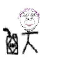 ack animated arm burning ext=gif fire gasoline glasses hair hand holding_object lighter open_mouth purple_hair stubble tongue tranny variant:bernd // 176x220 // 146.8KB