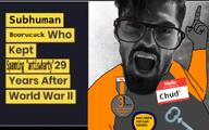 29 antiswarthy_(namefag) arm award badge beard boorucuck brown_hair chud_(boorufag) chud_(soybooru) danclothes gigachadglasses hand hello_my_name_is_(sticker) japanese_soldier_who_kept_fighting key meta:namefags name_tag nas:gigachad open_eyes pointing pointing_up screaming soybooru soyjak subhuman subnas:gigayell text variant:abortion_lover world_war_2 // 620x389 // 268.0KB