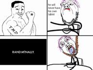 2soyjaks angry arm buff cereal cereal_guy closed_mouth dead hair hand hanging he_will_never lipstick nazism open_mouth pun rand_mcnally smile smirk smug suicide swastika tablet tattoo tnd_tablet tongue total_nigger_death truck variant:bernd variant:chudjak variant:gapejak video yellow_teeth // 424x320, 92.4s // 4.3MB