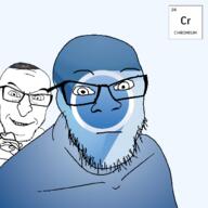 2soyjaks browser chemistry chromium closed_mouth clothes element glasses google hand happy_merchant hat judaism kippah large_nose neutral pun rubbing_hands smile smug soyjak stubble text variant:feraljak // 1500x1500 // 586.4KB