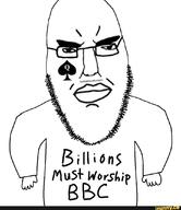 angry bbc closed_mouth clothes glasses ifunny merge millions_must_die queen_of_spades soyjak spade stubble subvariant:chudjak_front subvariant:pol_face text variant:chudjak variant:cobson watermark // 941x1089 // 107.7KB