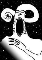 beard cosmos excited horror nyarlathotep ominous open_mouth // 650x920 // 1.7MB