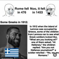 476 1453 1912 bloodshot_eyes crying flag:greece gigachad glasses greece island nas:gigachad roman screenshot soyjak stubble text variant:soyak variant:wojak years // 1179x1183 // 120.7KB