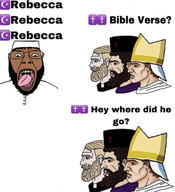 bible brown_skin chad christianity islam open_mouth variant:bernd // 1284x1411 // 781.2KB