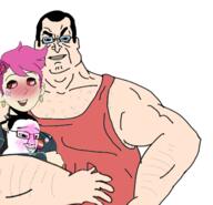 arm_hair baby blushing enbie family father flag gigachud glasses lesbian mother tranny variant:chudjak // 1255x1206 // 866.7KB