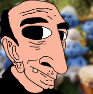 big_eyes big_nose cartoon ear eyebrows gargamel movie old variant:Uncle_jun wrinkles // 833x845 // 419.5KB