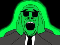 arms_up beard glasses glowing green_skin scared stubble trend:glowie variant:unknown // 960x720 // 103.0KB