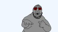 9a0c big_lips double_chin eyebrows fat grey_skin hand head obese showing_something stubble surprised sweating sweaty transparent_background variant:nopejeet wrinkles // 1703x954 // 33.4KB