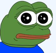 amphibian clothes frog green_skin looking_at_viewer looking_at_you meta:not_oc nas:pepe pepe_the_frog shocked surprised