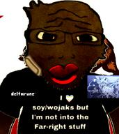 big_lips big_nigger_lips black_skin deltarune deviantart_user faggot flag:california flag:minor_attracted_person fundamental_paper_education glasses map_(pedophile) map_heart meta:op_is_an_aryan_beast meta:trvthnvke nigger pedophile pedophile_heart red_lips shitskin subvariant:lawrence subvariant:science_lover text trend:slopjak variant:lawrence variant:markiplier_soyjak variant:soyak zillyjak // 1064x1195 // 1.1MB