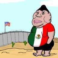 american_flag border clothes desert mexico nas:amerimutt oppositefag variant:meximutt wall // 1200x1200 // 532.5KB