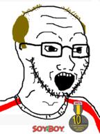 NuNate award balding blond clothes nate soyboy variant:soyak // 750x1000 // 229.4KB