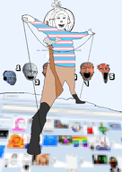 1 3 5 7 arms_extended beanie boots catalog cecil_rhodes cloud flag:transgender_pride_flag full_body giant headphones onion pixelated planet rifle soybooru string the_rhodes_colossus variant:excited_soyjak variant:markiplier_soyjak variant:soyak variant:vlodson // 5605x7938 // 569.7KB