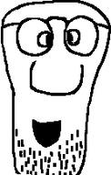 glasses open_mouth postman_pat stubble variant:patjak // 138x217 // 2.2KB