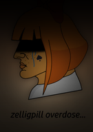 based clothes covered_eyes crying dark gradient hair lips long_hair meta:not_oc mymy_(ongezellig) nas:yes_chad nose ongezellig orange_hair overdose queen_of_spades series:its_based_and_christpilled shadow spade yellow_skin zellig // 400x568 // 97.5KB