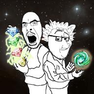 closed_mouth einstein gem glasses nikola_tesla open_mouth raised_eyebrow stubble universe variant:cobson variant:smugjak // 700x700 // 283.3KB