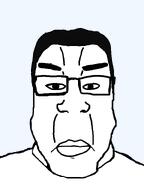 glasses hair no_stubble subvariant:chudplier template variant:chudjak variant:markiplier_soyjak white_skin // 600x800 // 12.4KB