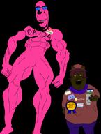award bald biting_lip blue_glasses brown_skin clothes cup discord doll_(user) fat full_body glasses hair hotdoghead(user) jimbo_(namefag) lesotho map_(pedophile) meta:namefags muscles name_tag oneshot pedophile pink_skin shadow stubble subvariant:hornyson tattoo transgender_flag variant:alicia variant:cobson yellow_eyes yellow_teeth // 2220x2938 // 695.9KB