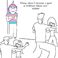 flag:transgender_pride_flag holding_object party_hat smile text tranny transgender_flag troon twitter variant:bernd xitter // 900x896 // 158.8KB