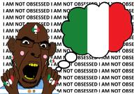 angry argentina bic black_skin blush bolivia clothes country ear earring facial_mark flag flag:argentina flag:bolivia flag:italy forehead_mark gay glasses hand i_am_not_obsessed italy nose_piercing nose_ring open_mouth painted_nails rent_free rotten_teeth soyjak spade stubble subvariant:slutson text thought_bubble variant:cobson yellow_teeth // 1170x824 // 366.2KB