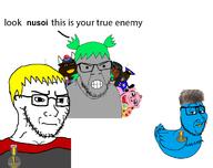 4chan 4cuck angry anime bird discord discord_drama drawfag duck fnf_pedo hair nate npc nusoi paint pooner smug soyjak_party subvariant:branigger subvariant:chudplier subvariant:smugquack tranny twitter uttp utubetrollspolice vantablack_skin variant:bernd variant:brandon variant:feraljak variant:markiplier_soyjak variant:meximutt variant:smugjak variant:soyak variant:soytan xitter yotsoyba // 1057x836 // 271.0KB