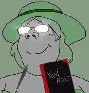 crystal_cafe death_note fujoshi glowing_glasses subvariant:gapejak_female variant:gapejak // 940x992 // 532.8KB