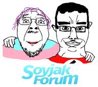 flag:nazi_germany glasses hair hugging nazi_germany nazism purple_hair shroom smile soyjak_forum stubble variant:bernd variant:chudjak // 834x740 // 404.8KB