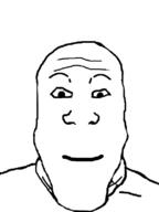 bald clean_shaven closed_mouth smile soyjak subvariant:neutralplier variant:markiplier_soyjak // 600x800 // 75.9KB