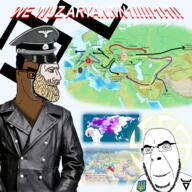 aryan beard black_skin blond blue_eyes cracker europe geography germany glasses haplogroup human india indo_aryan indo_european kolovrat leather_jacket map mask migration mustache nazism nigger nordic_chad nose pagan r1a religion russia schutzstaffel skin_color spain ss_cap stubble swastika teeth text trident tryzub ukraine variant:chudjak variant:cobson variant:joejak veles we_wuz // 2160x2160 // 4.9MB
