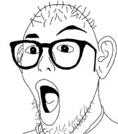 balding ear glasses open_mouth stubble tongue variant:unknown // 703x802 // 20.6KB