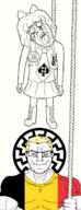 'p 4chan a10_eyes ack arm artist:entiral atomwaffen_division award badge black_and_white blond blue_eyes body co_(4chan) eyes_like_the_o-o-cean glasses grim_(artstyle) hanging leg lynching meta:tagme muscles muscular_male mymy ongezellig open_mouth pedophile queen_of_spades sonnenrad soyjak subvariant:muscular_chud text variant:bernd variant:chudjak zartycuck // 1926x5000 // 1.3MB