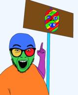baby colorful deformed sign subvariant:jacobson variant:a24_slowburn_soyjak variant:abortion_lover // 794x960 // 82.4KB