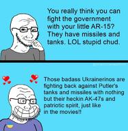 calarts meme russo_ukrainian_war so_true soyjak text ukraine variant:soyak war // 747x768 // 97.5KB