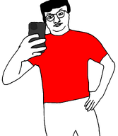 glasses phone selfie shirts smile variant:chudjak // 1020x1174 // 27.3KB