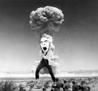 animated gangnam_style glasses open_mouth oppenheimer pun soyjak stubble variant:cobson // 642x599 // 1.1MB