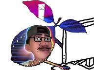 arm atlas_earth closed_mouth computer food foodjak fruit glasses green_skin hand lime metaverse music neutral screen soyjak squirrel stubble subvariant:feralsquirrel subvariant:neutralplier variant:feraljak variant:markiplier_soyjak variant:soyak // 640x480, 30.3s // 2.4MB