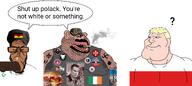 flag:germany flag:ireland flag:israel flag:poland flag:united_states subvariant:euromutt subvariant:impish_amerimutt subvariant:mexiaryan // 3005x1350 // 1.3MB