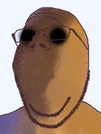 bald death_camp_funnies glasses golem no_mouth stubble subvariant:wholesome_soyjak variant:gapejak voxneruda // 600x800 // 307.3KB