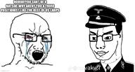 chud crying national_socialism nazism third_positionism variant:chudjak variant:soyak // 2004x1080 // 738.2KB