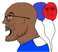balloon bloodshot_eyes brown_skin meta:namefags side_profile variant:feraljak variant:soyak // 964x865 // 76.6KB