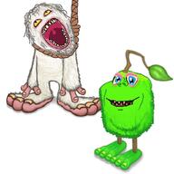 ack feet_showing fur furcorn game hanging mammott mobile_game monster my_singing_monsters rope variant:bernd variant:impish_soyak_ears // 1024x1024 // 114.8KB