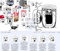 2soyjaks animal anti_anti_soyjak arm bib bloodshot_eyes blur bottle box breasts cap catalog chicken closed_eyes closed_mouth clothes computer crying distorted downvote game_controller glasses grey_skin hand hands_up hat holding_game_controller holding_object irl irl_background maga mario mario_hat monitor multiple_soyjaks neutral nintendo nintendo_switch npc open_mouth reddit redraw screen screenshot smile smirk smug snoo soy soyjak soylent special_boy speech_bubble stretched_mouth stubble subvariant:soyak_front text tv_(4chan) typing variant:a24_slowburn_soyjak variant:cryboy_soyjak variant:excited_soyjak variant:malik_shaquan variant:soyak video_game wordswordswords // 1462x1240 // 796.0KB