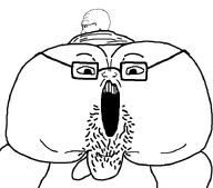 cado clothes coinslot glasses niggerstone nikocado_avocado open_mouth penis stubble subvariant:soyak_side variant:slotjak variant:soyak // 735x648 // 14.5KB